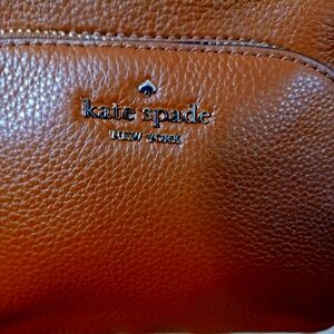 Kate Spade ♠️ NWOT travel pack handbag 👜 beautiful Brown bag pebble leather ♥️